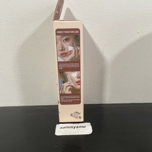 Glamfox Ginseng collagen wrapping mask, with silicon brush, korean beauty - Picture 4 of 5